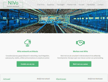 Tablet Screenshot of nivo.nl